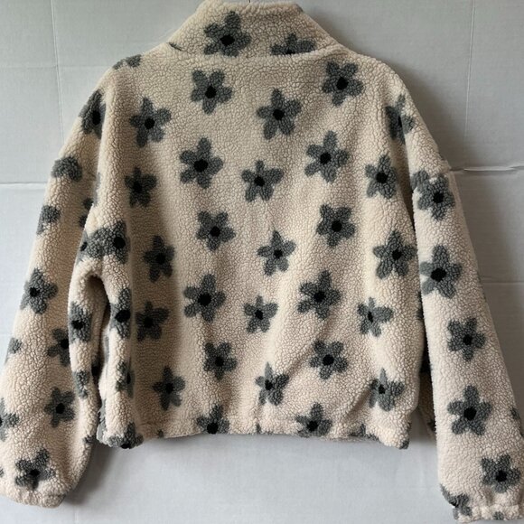 Women - S - NWT Rylee + Cru Daisy Fleece Jacket - Picture 5 of 5